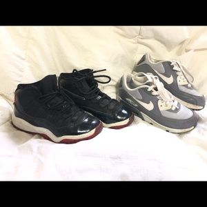 Jordan and Nike Air Kids Shoes